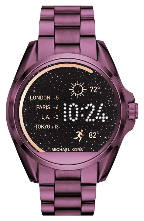 michael kors bradshaw access bracelet smart watch|Michael Kors access touchscreen smartwatch.